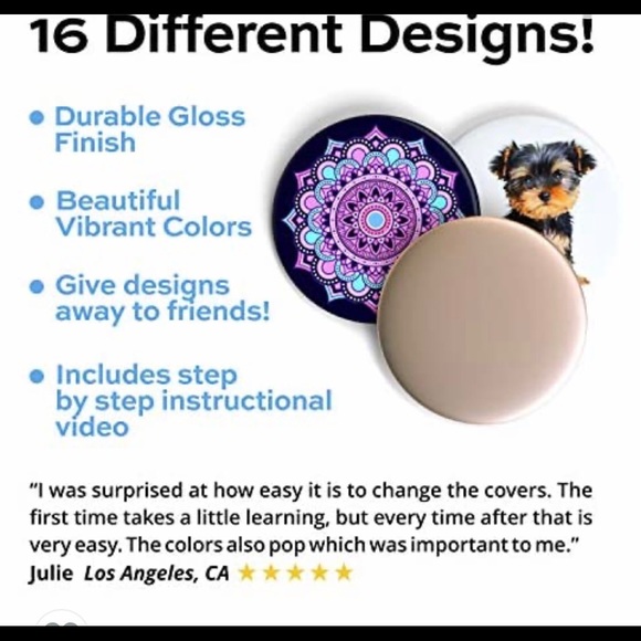 16pc PopSucker Swapout Covers Cap Disc Only - Picture 7 of 9